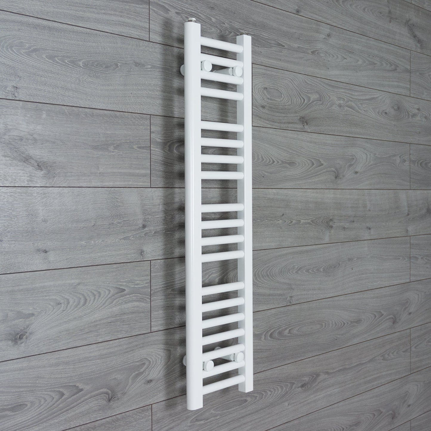 Towel Rail Only 200mm Wide 1000mm High Flat White Heated Towel Radiator HTR