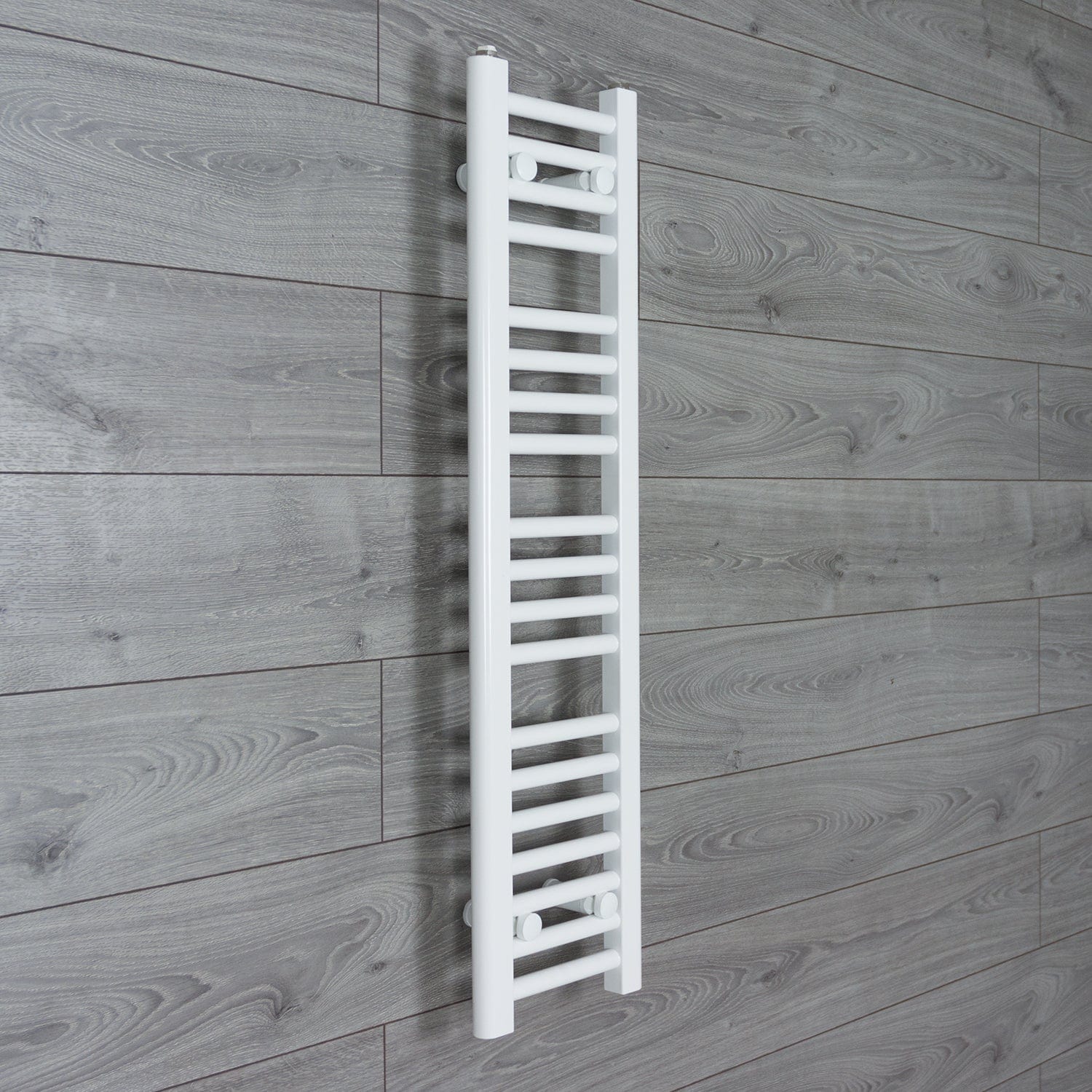 Towel Rail Only 200mm Wide 1000mm High Flat White Heated Towel Radiator HTR