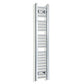Towel Rail Only 200mm Wide 1200mm High Flat Chrome Heated Towel Radiator