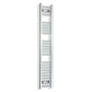 Towel Rail Only 200mm Wide 1400mm High Flat Chrome Heated Towel Rail Radiator