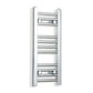 Towel Rail Only 200mm Wide 600mm High Flat Chrome Heated Towel Rail Radiator