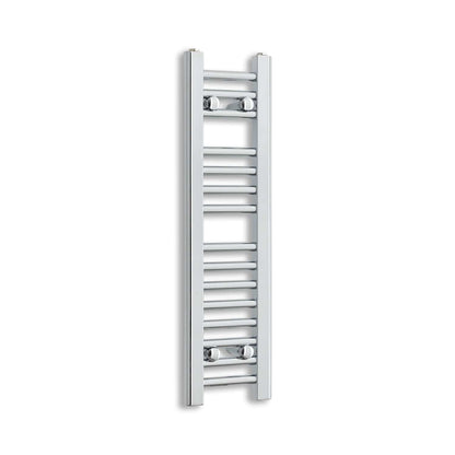 Towel Rail Only 200mm Wide 800mm High Flat Chrome Heated Towel Rail Radiator