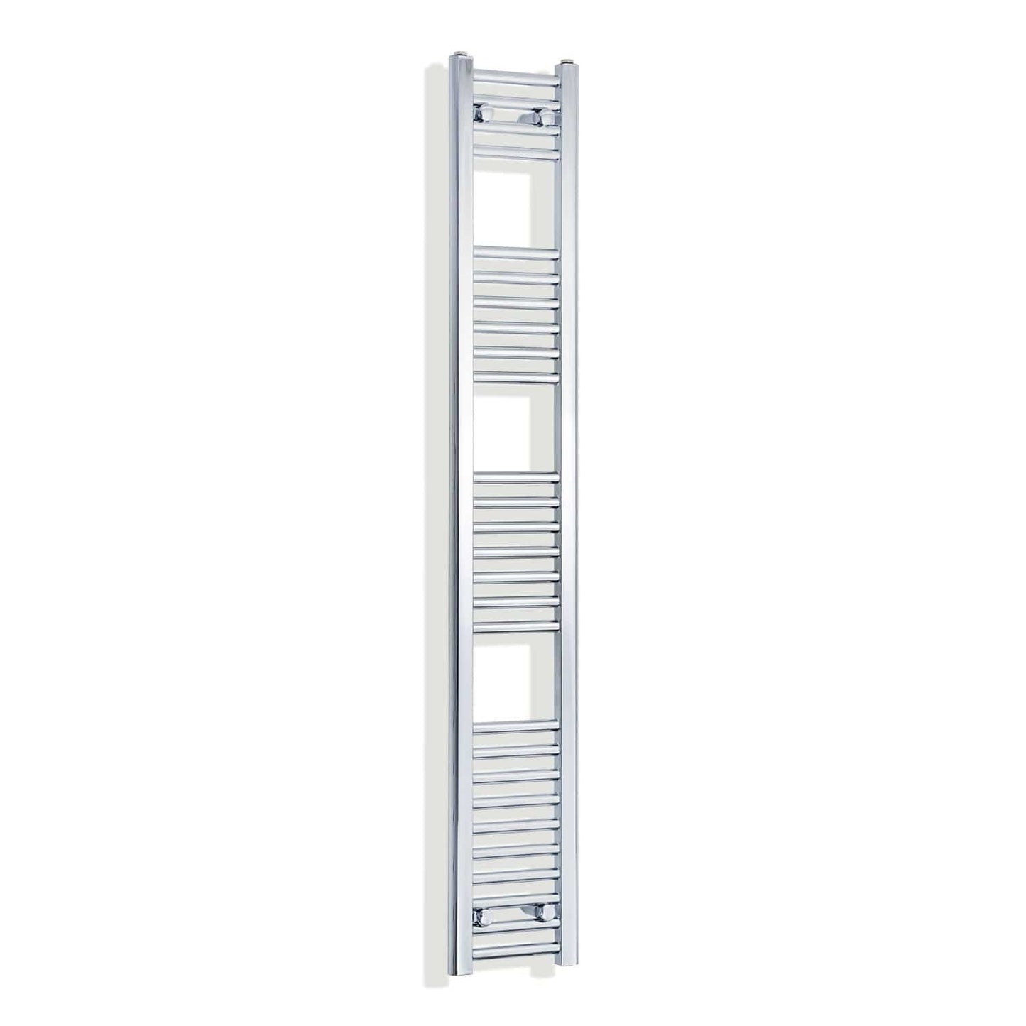 Towel Rail Only 250mm Wide 1600mm High Flat Chrome Heated Towel Radiator
