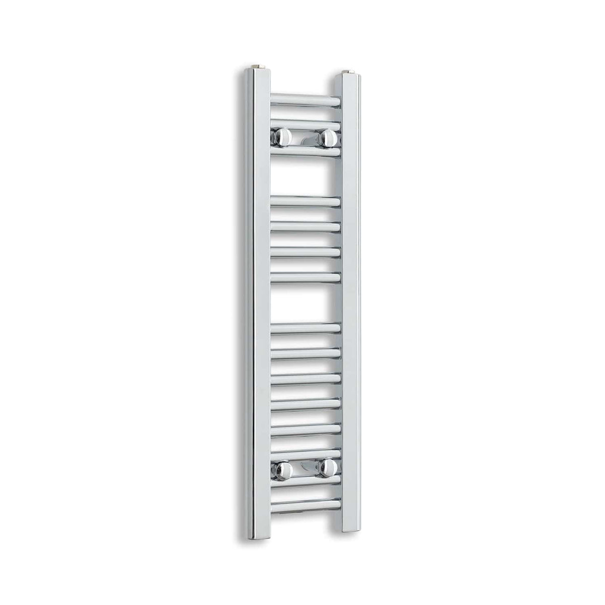Towel Rail Only 250mm Wide 800mm High Flat Chrome Heated Towel Rail Radiator