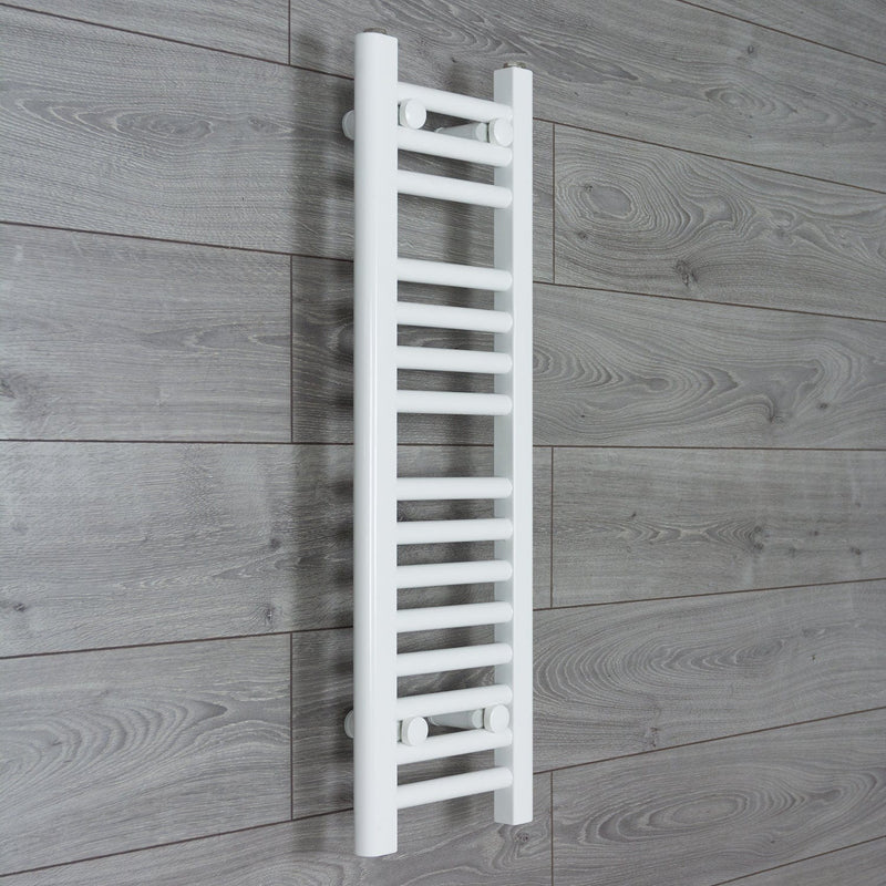 Towel Rail Only 250mm Wide 800mm High Flat White Heated Towel Rail Radiator
