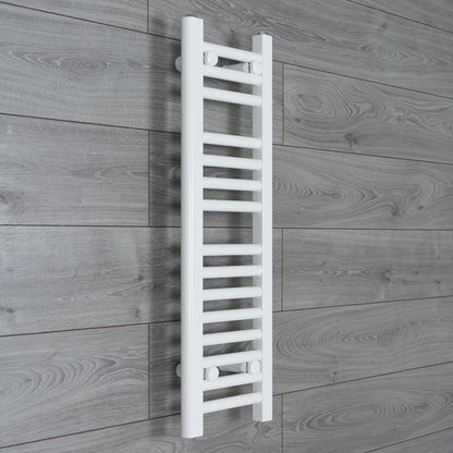 Towel Rail Only 250mm Wide 800mm High Flat White Heated Towel Rail Radiator