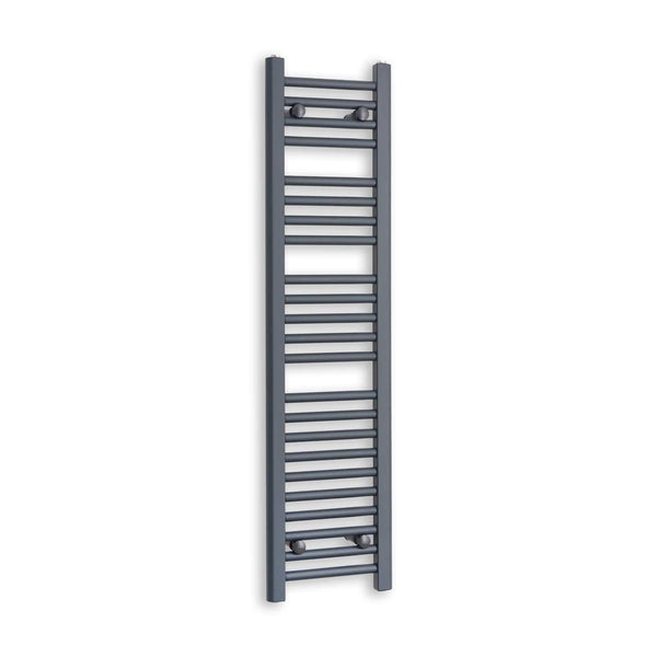 Towel Rail Only 300 x 1200mm Flat Anthracite Sand Grey Heated Towel Radiator