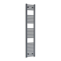 Towel Rail Only 300 x 1600 Flat Anthracite Sand Grey Towel Rail Radiator