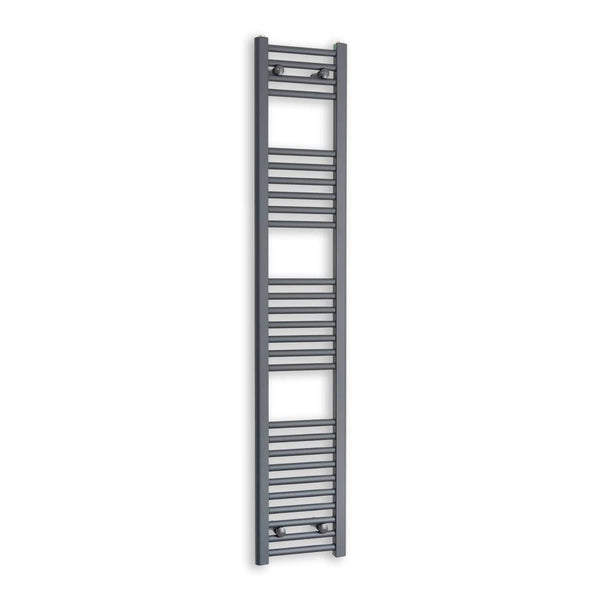 Towel Rail Only 300 x 1600 Flat Anthracite Sand Grey Towel Rail Radiator