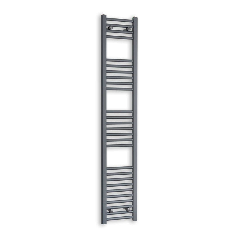 Towel Rail Only 300 x 1600 Flat Anthracite Sand Grey Towel Rail Radiator