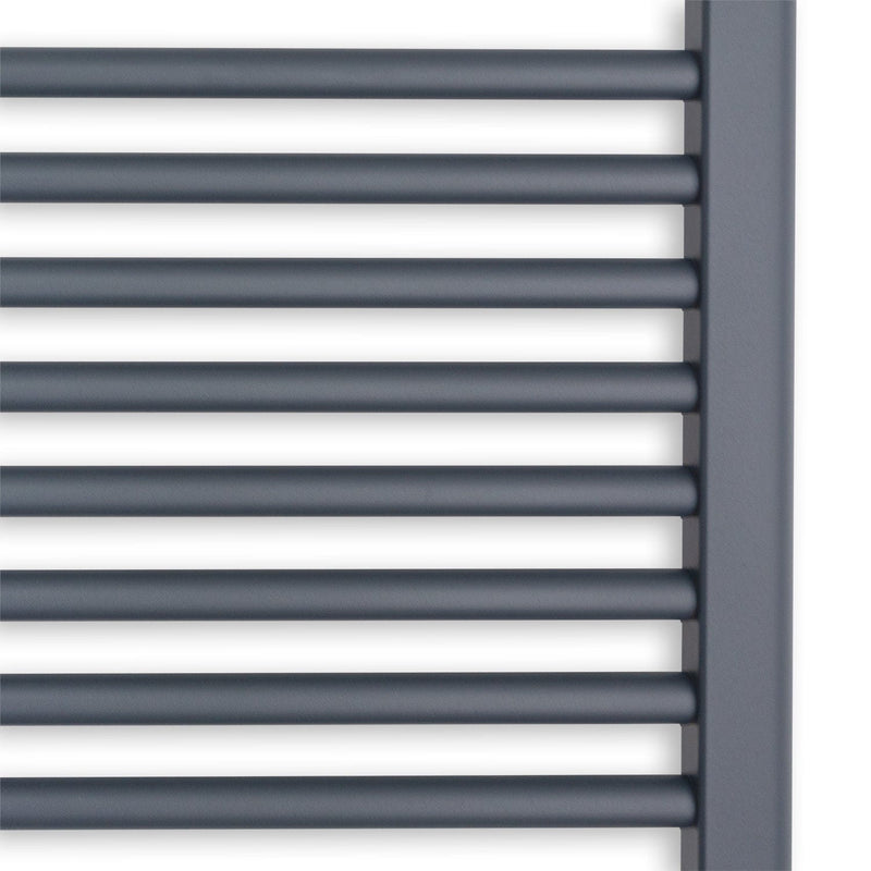 300 x 1600 Flat Anthracite Sand Grey Towel Rail Radiator