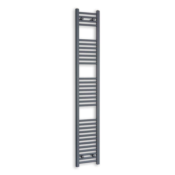 Towel Rail Only 300 x 1800 Flat Anthracite Sand Grey Heated Towel Radiator