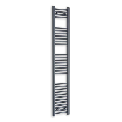 Towel Rail Only 300 x 1800 Flat Anthracite Sand Grey Heated Towel Radiator