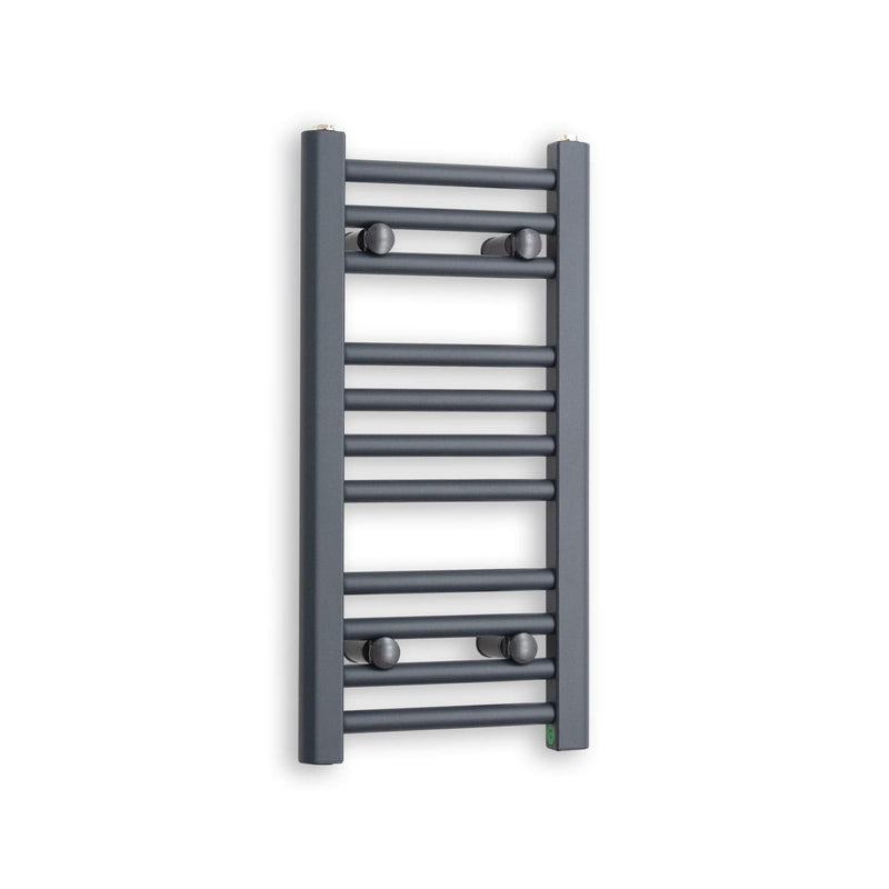Towel Rail Only 300 x 600 Flat Anthracite Sand Grey Heated Towel Rail
