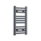 Towel Rail Only 300 x 600 Flat Anthracite Sand Grey Heated Towel Rail