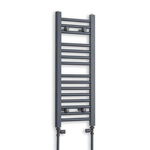 300 x 800 Flat Anthracite Sand Grey Heated Towel Radiator