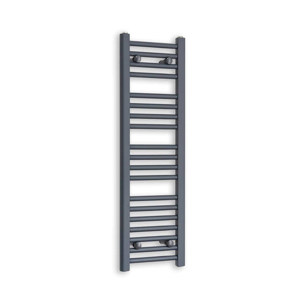 Towel Rail Only 300mm Wide 1000mm High Flat Anthracite Heated Towel Rail