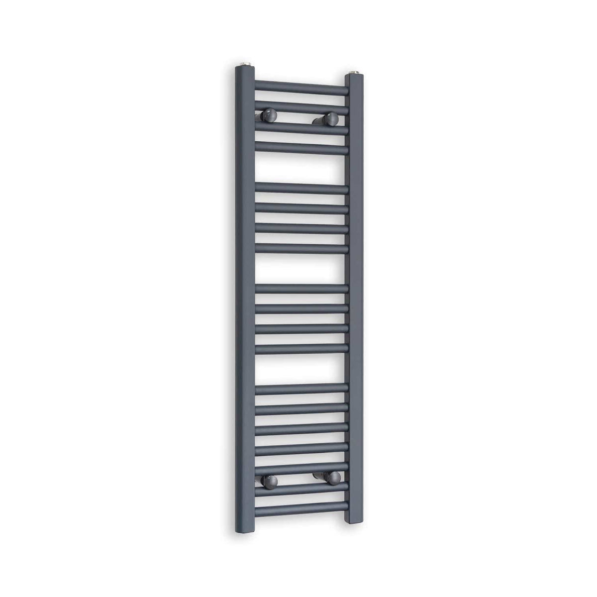 Towel Rail Only 300mm Wide 1000mm High Flat Anthracite Heated Towel Rail