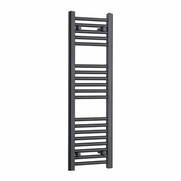 Towel Rail Only 300mm Wide 1000mm High Flat Black Towel Rail Radiator HTR