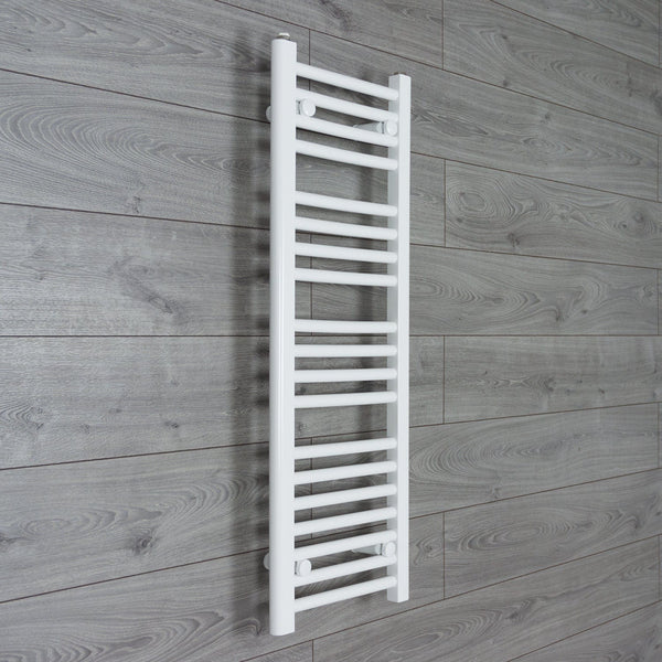 Towel Rail Only 300mm Wide 1000mm High Flat White Heated Towel Rail Radiator