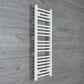 Towel Rail Only 300mm Wide 1000mm High Flat White Heated Towel Rail Radiator