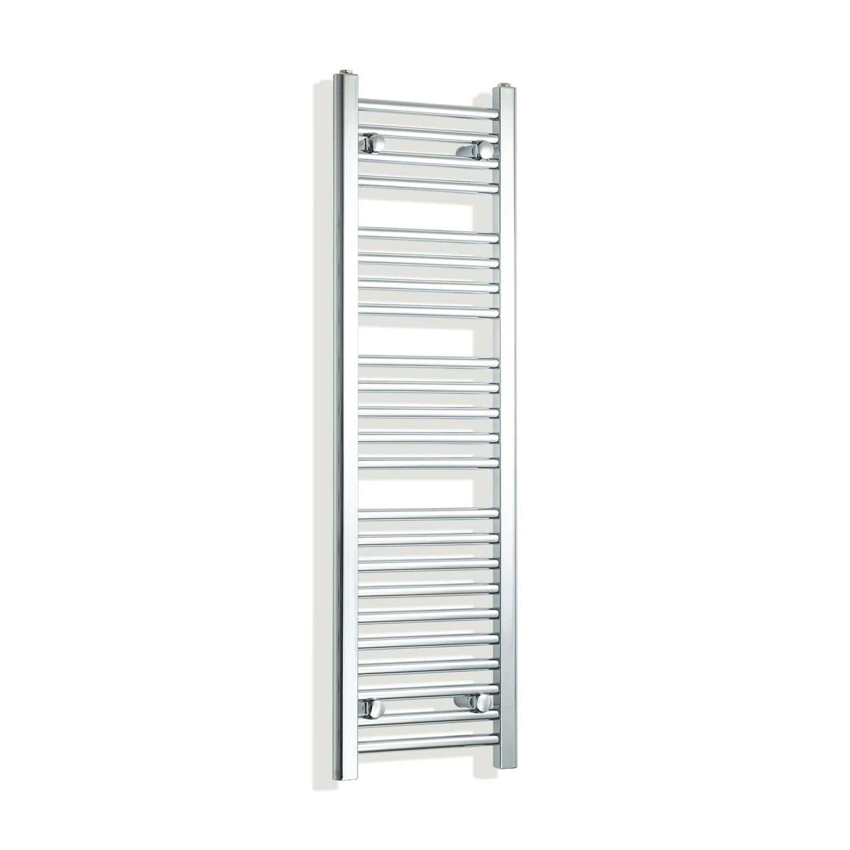Towel Rail Only 300mm Wide 1200mm High Flat Chrome Heated Towel Radiator