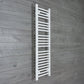 Towel Rail Only 300mm Wide 1200mm High Flat White Towel Rail Radiator HTR