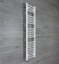 Towel Rail Only 300mm Wide 1400mm High Flat White Towel Rail Radiator HTR