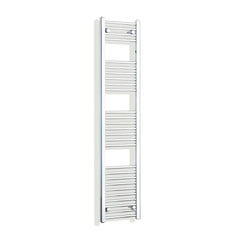 Towel Rail Only 300mm Wide 1600mm High Flat Chrome Towel Rail Radiator