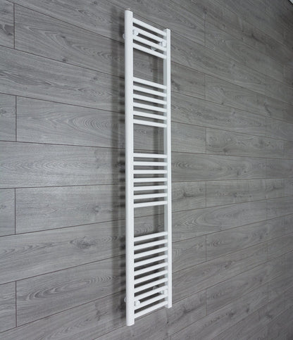 Towel Rail Only 300mm Wide 1600mm High Flat White Heated Towel Rail Radiator