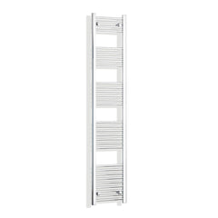 Towel Rail Only 300mm Wide 1800mm High Flat Chrome Heated Towel Rail
