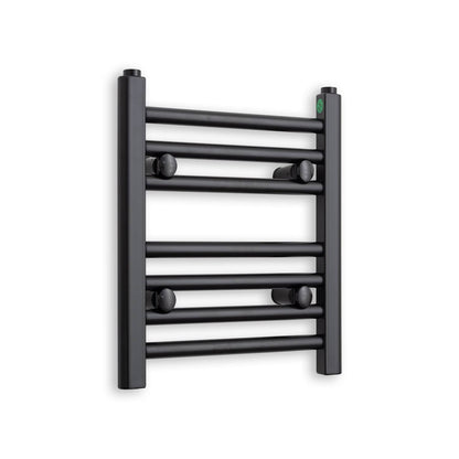 Towel Rail Only 300mm Wide 400mm High Flat Black Heated Towel Rail Radiator