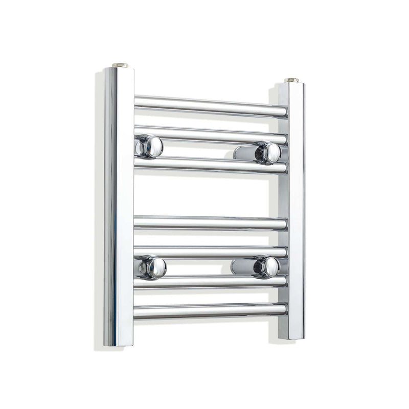 Towel Rail Only 300mm Wide 400mm High Flat Chrome Towel Rail Radiator HTR