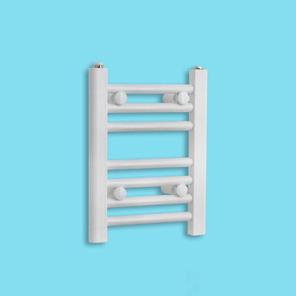 Towel Rail Only 300mm Wide 400mm High Flat White Heated Towel Rail Radiator