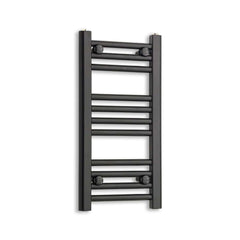 Towel Rail Only 300mm Wide 600mm High Flat Black Heated Towel Rail Radiator