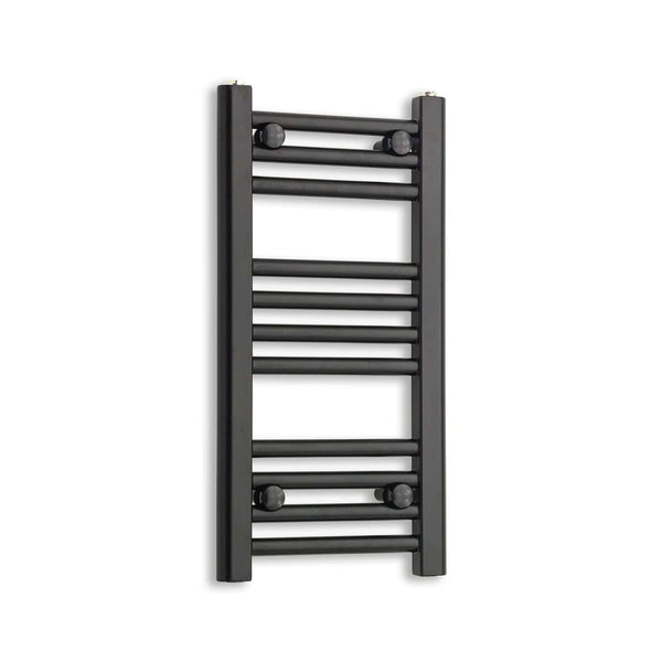 Towel Rail Only 300mm Wide 600mm High Flat Black Heated Towel Rail Radiator