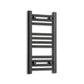 Towel Rail Only 300mm Wide 600mm High Flat Black Heated Towel Rail Radiator