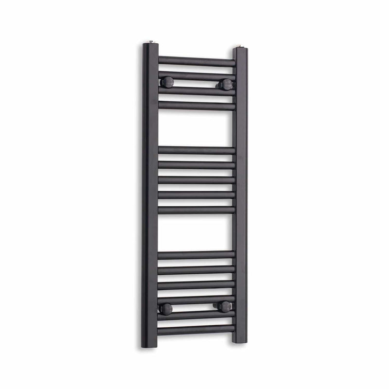 Towel Rail Only 300mm Wide 800mm High Flat Black Heated Towel Rail Radiator