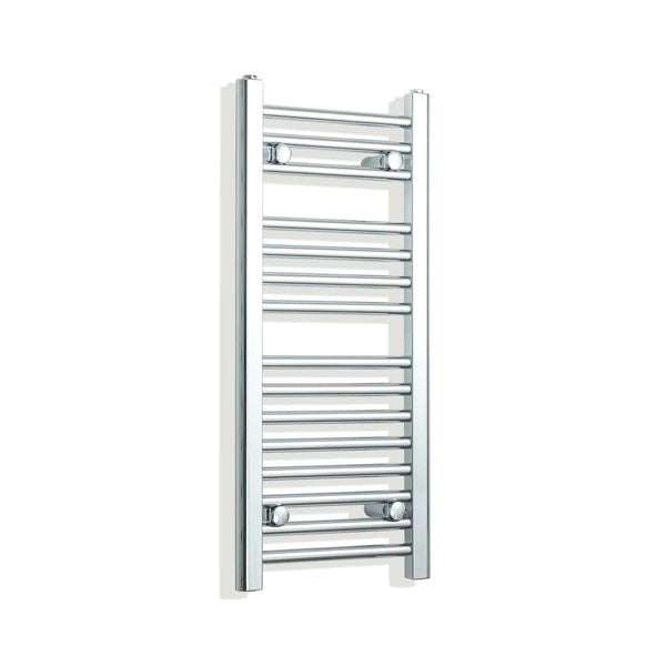 Towel Rail Only 300mm Wide 800mm High Flat Chrome Heated Towel Rail Radiator