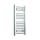 Towel Rail Only 300mm Wide 800mm High Flat Chrome Heated Towel Rail Radiator