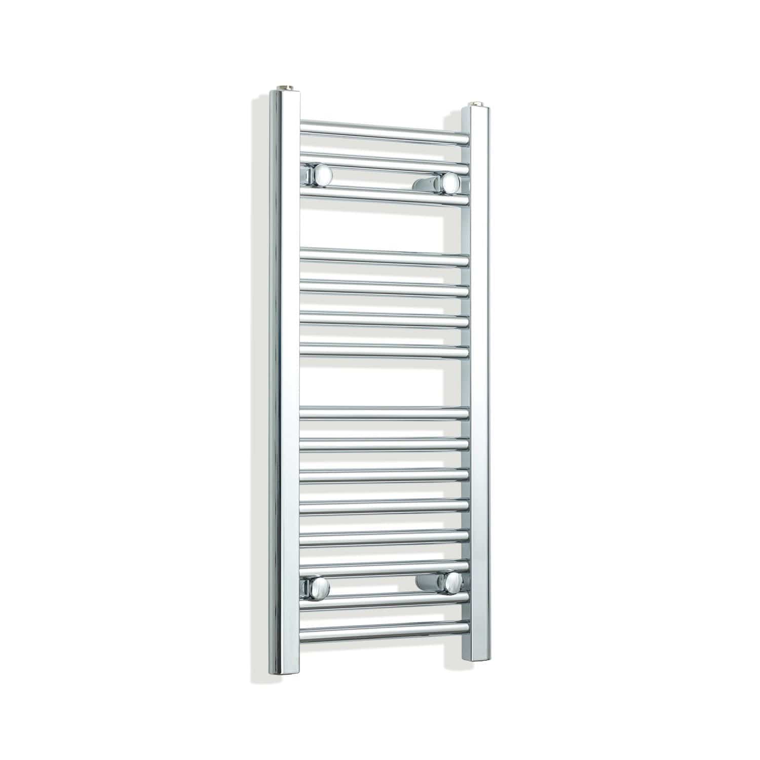 Towel Rail Only 300mm Wide 800mm High Flat Chrome Heated Towel Rail Radiator