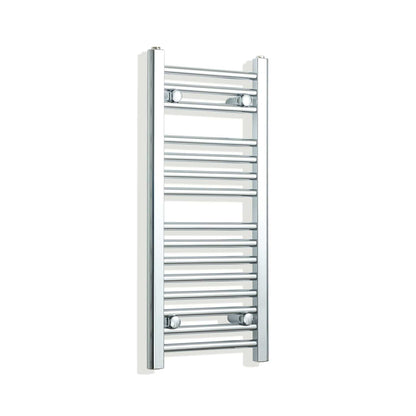 Towel Rail Only 300mm Wide 800mm High Flat Chrome Heated Towel Rail Radiator
