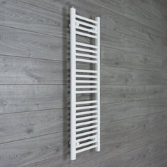Towel Rail Only 350 x 1200mm High Flat White Heated Towel Rail Radiator HTR