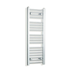 Towel Rail Only 350mm Wide 1000mm High Flat Chrome Heated Towel Radiator