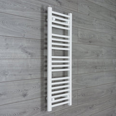 Towel Rail Only 350mm Wide 1000mm High Flat White Heated Towel Rail Radiator