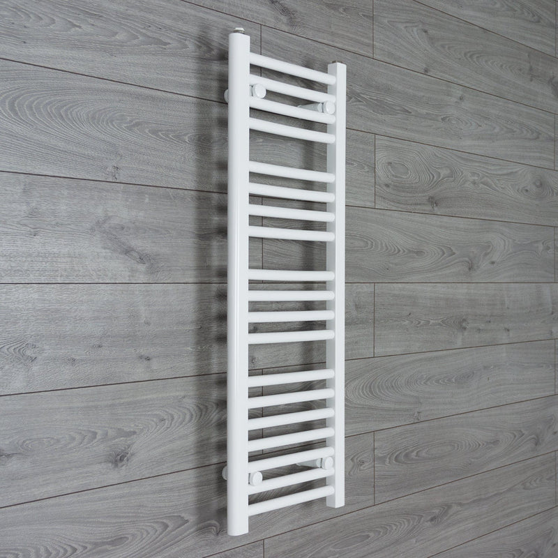 Towel Rail Only 350mm Wide 1000mm High Flat White Heated Towel Rail Radiator
