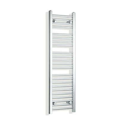 Towel Rail Only 350mm Wide 1200mm High Flat Chrome Heated Towel Radiator