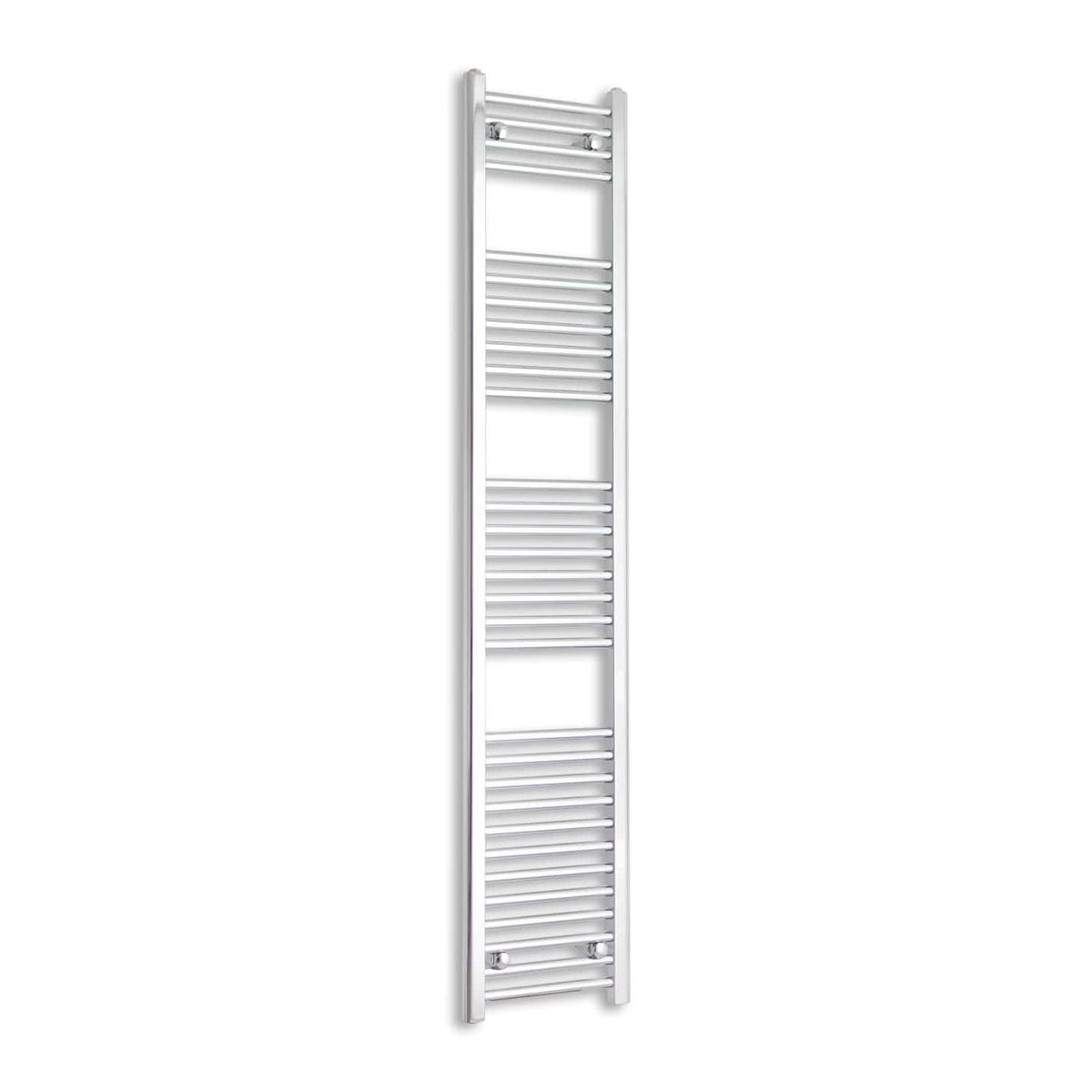 Towel Rail Only 350mm Wide 1800mm High Flat Chrome Heated Towel Rail
