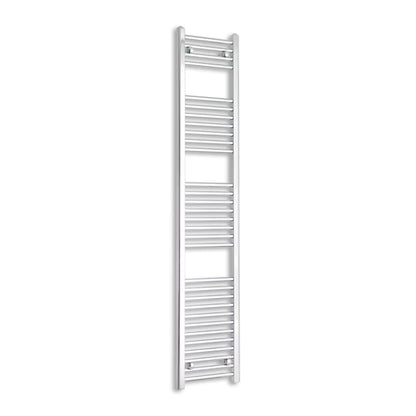 Towel Rail Only 350mm Wide 1800mm High Flat Chrome Heated Towel Rail