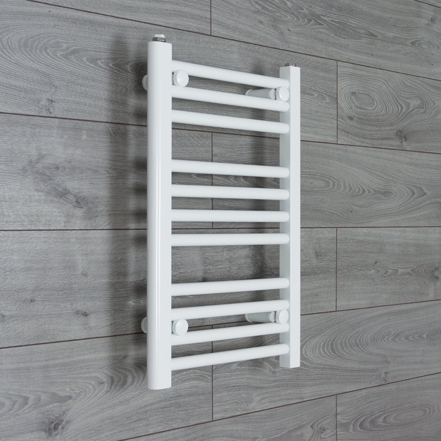 Towel Rail Only 350mm Wide 600mm High Flat White Heated Towel Rail Radiator